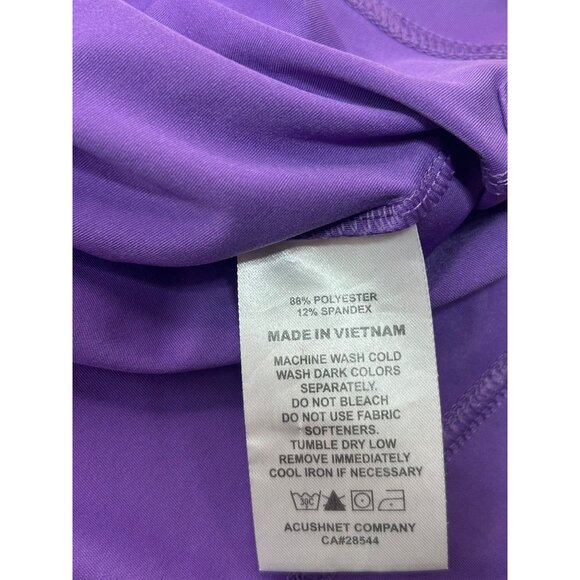 FootJoy FJ Mens Purple Golf Polo Large - Picture 5 of 6